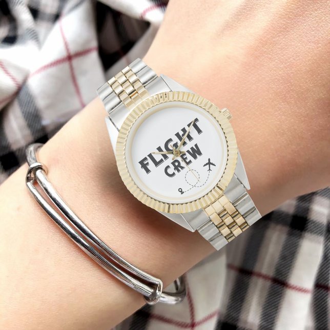 Reloj De Pulsera Diversión de avión de vacaciones de la tripulación (Subido por el creador)