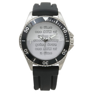 RELOJ DE PULSERA DIVERSIÓN DE SCUBA , BAJANDO Y LEVANTANDO