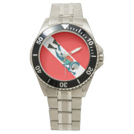 RELOJ DE PULSERA DIVERSIÓN DE SCUBA , DIVISIÓN DE PROFUNDIDAD