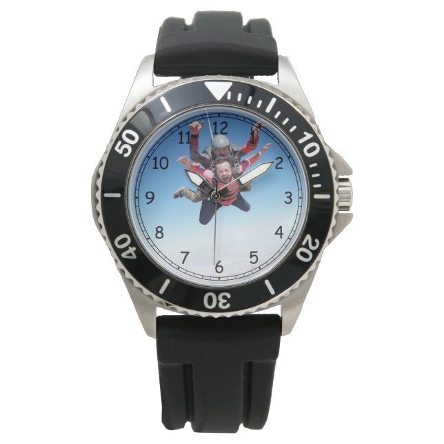 Reloj De Pulsera Diversión de Skydiving (Anverso)
