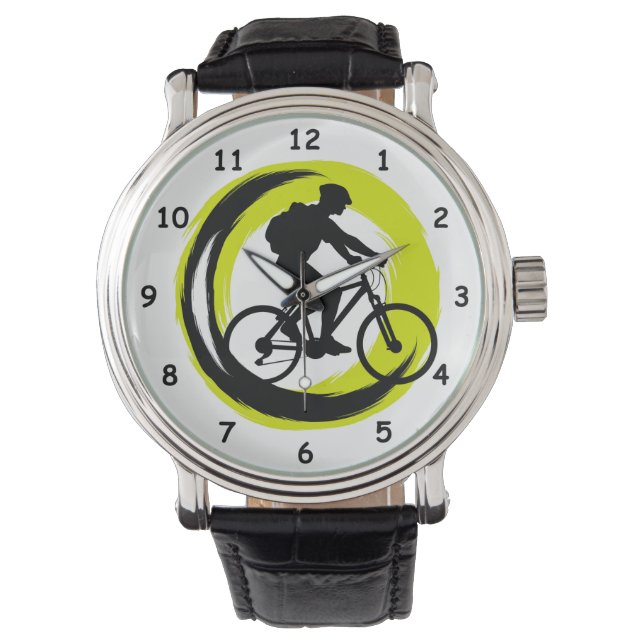 Reloj De Pulsera Diversión en bicicleta/bicicleta en verano (Anverso)
