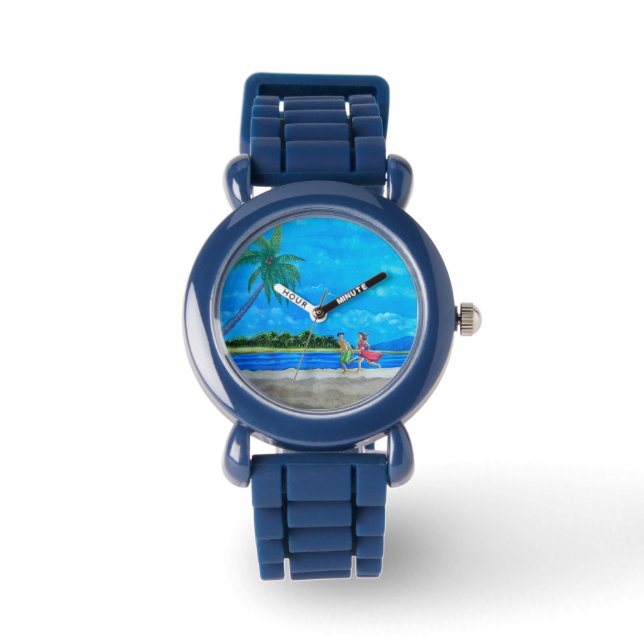 Reloj De Pulsera Diversión en la Carrera del Sol  (Anverso)