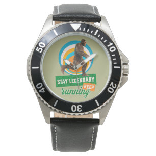 Reloj De Pulsera Divertida Motivación para Correr de Bigfoot