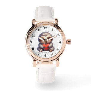 Reloj De Pulsera Divertida perezosa loca
