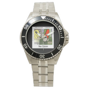 Reloj De Pulsera Divertido Castro Cubista