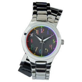 Reloj De Pulsera Divertido estilo psicodélico mirar cara