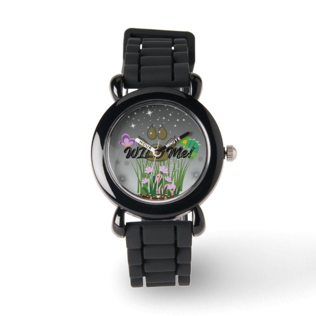 Reloj De Pulsera Divertido Wild me (Anverso)