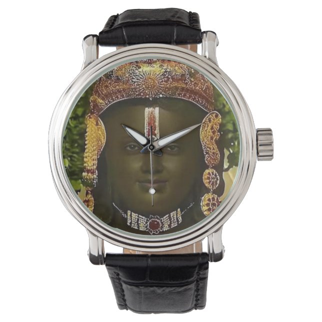 Reloj De Pulsera Divine Ayodhya Mandir Sri Ram Lalla (Anverso)