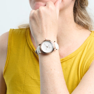 Reloj De Pulsera DIY Watch   Personalizado Texto, Nombre, Color