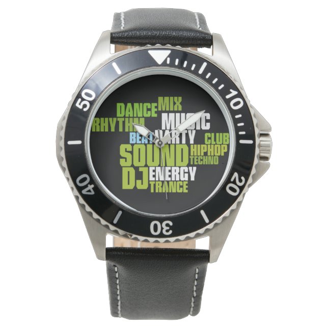 Reloj De Pulsera DJ profesional (Anverso)