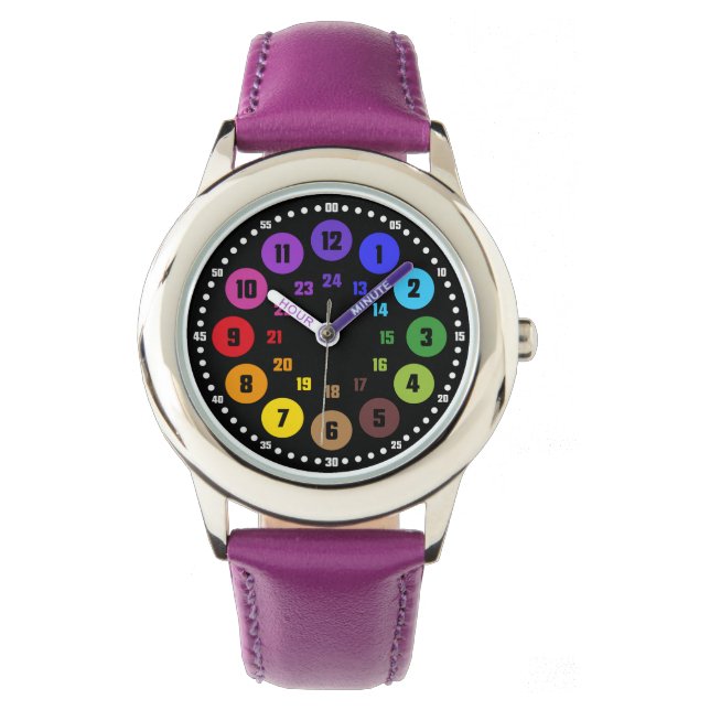 Reloj De Pulsera DKF24iRB-M005M-Au Lernuhr Schulanfangsgeschenk (Anverso)