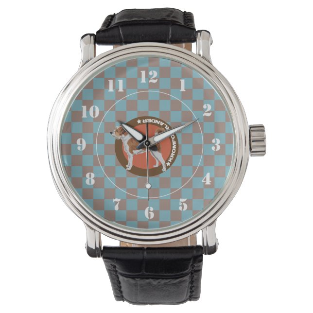 Reloj De Pulsera Dog Kromfohrländer (Anverso)
