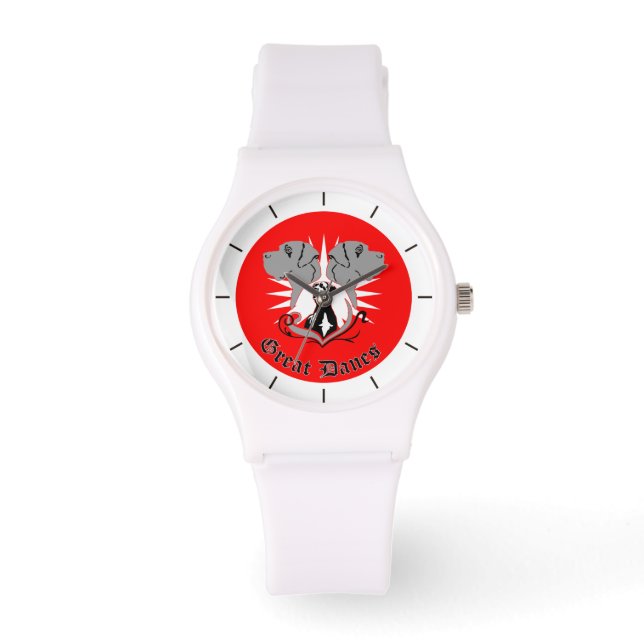 Reloj De Pulsera Dogo de gran danés (Anverso)