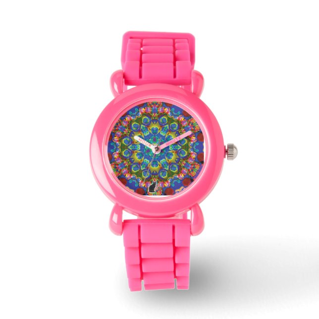 Reloj De Pulsera Doily Kaleidoscope (Anverso)