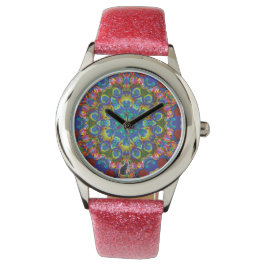 Reloj De Pulsera Doily Kaleidoscope