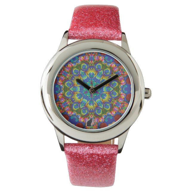 Reloj De Pulsera Doily Kaleidoscope (Anverso)