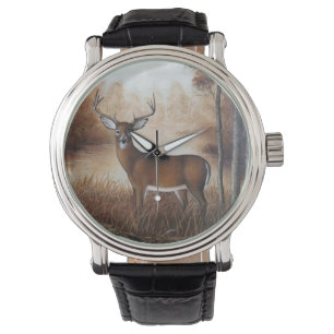 Reloj De Pulsera Dólar del Whitetail de los hombres