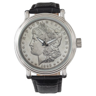 Reloj De Pulsera Dólar Morgan Silver