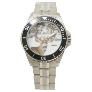 Reloj De Pulsera Dólar personalizado del ciervo mula
