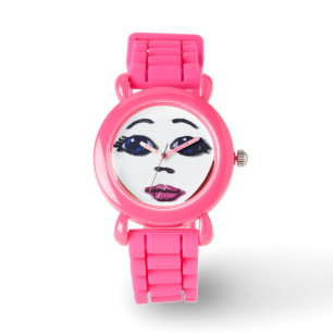 Reloj De Pulsera Doll Face