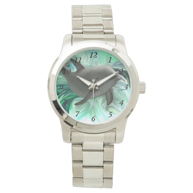 Reloj De Pulsera Dolphin Baby (Anverso)