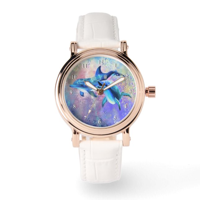 Reloj De Pulsera Dolphin Couple Watch (Anverso)
