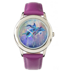 Reloj De Pulsera Dolphin Couple Watch Happy Family