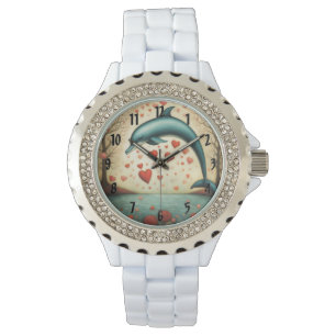 Reloj De Pulsera Dolphin Love 3