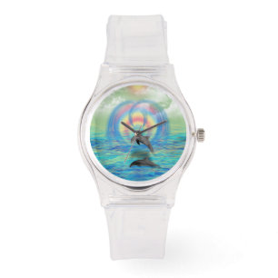 Reloj De Pulsera Dolphin Rising