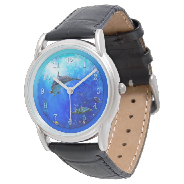 Reloj De Pulsera Dolphin World WIND ON WATER (Angular)