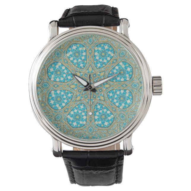 Reloj De Pulsera dome de mosaico elegante (Anverso)