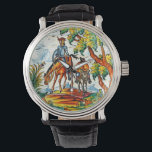 Reloj De Pulsera Don Quijote Cervantes Arte Antiguo Majólico<br><div class="desc">... </div>