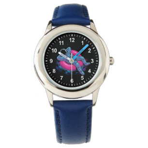 Reloj De Pulsera Dona del astronauta divertido 