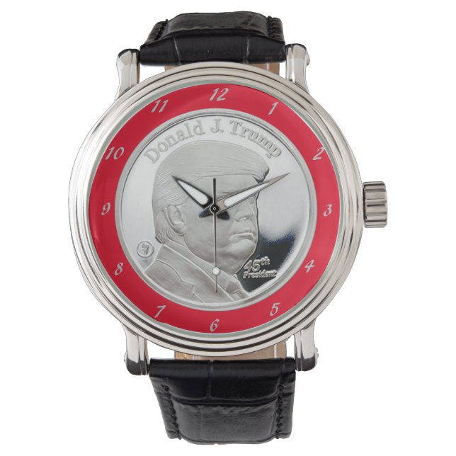 RELOJ DE PULSERA DONALD TRUMP (Anverso)