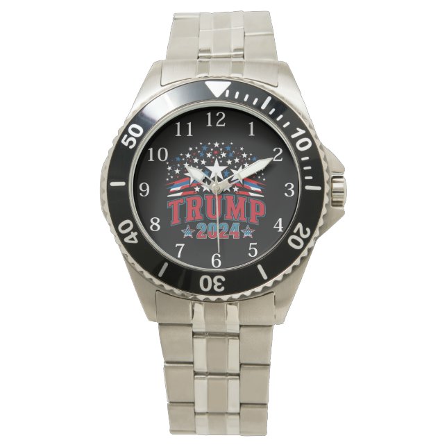 Reloj De Pulsera Donald Trump 2024 (Anverso)