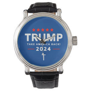 Reloj De Pulsera Donald Trump 2024 retrotrae a Estados Unidos a las