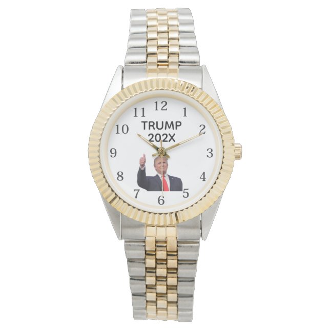 Reloj De Pulsera Donald Trump 202X (Anverso)