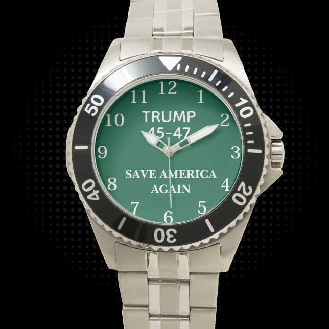 Reloj De Pulsera Donald Trump 45-47 (Subido por el creador)