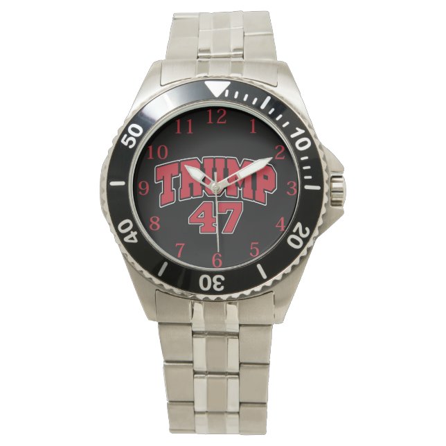 Reloj De Pulsera Donald Trump 47 (Anverso)
