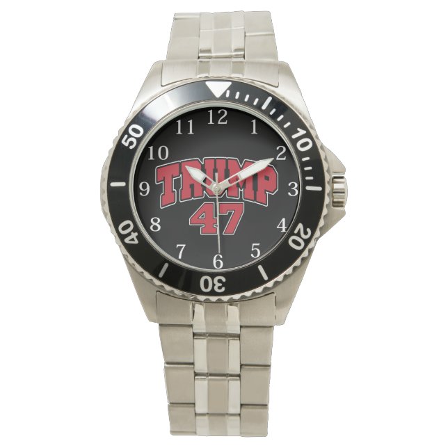 Reloj De Pulsera Donald Trump 47 (Anverso)