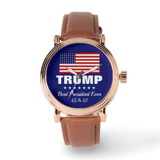 RELOJ DE PULSERA DONALD TRUMP BEST PRESIDENT EVER WATCH