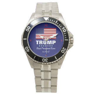RELOJ DE PULSERA DONALD TRUMP BEST PRESIDENT EVER WATCH