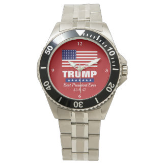RELOJ DE PULSERA DONALD TRUMP BEST PRESIDENT EVER WATCH