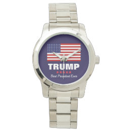 RELOJ DE PULSERA DONALD TRUMP EL MEJOR PRESIDENTE QUE HAYA VISTO