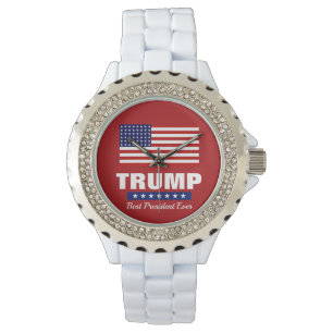 RELOJ DE PULSERA DONALD TRUMP MEJOR PRESIDENTE DE LA HISTORIA MIRA