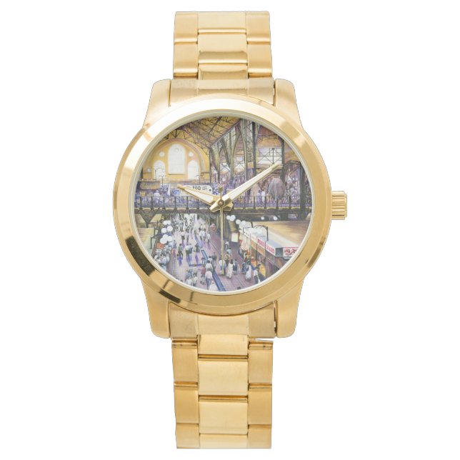 Reloj De Pulsera ¿Dónde está el Closet de Agua? Budapest (Anverso)