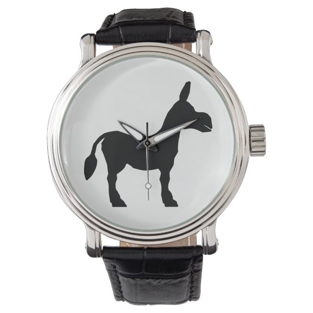 Reloj De Pulsera Donkey Silhouette (Anverso)