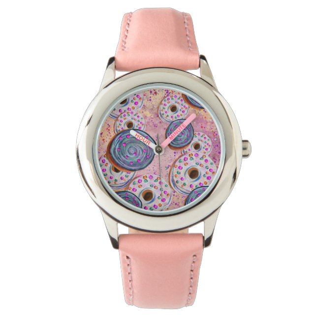 Reloj De Pulsera Dónuts (Anverso)