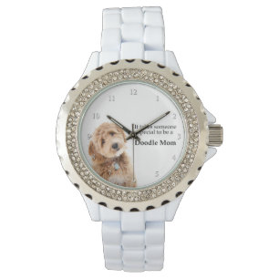 Reloj De Pulsera Doodle Dog Mom
