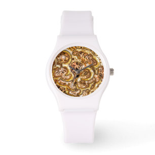 RELOJ DE PULSERA DORADO